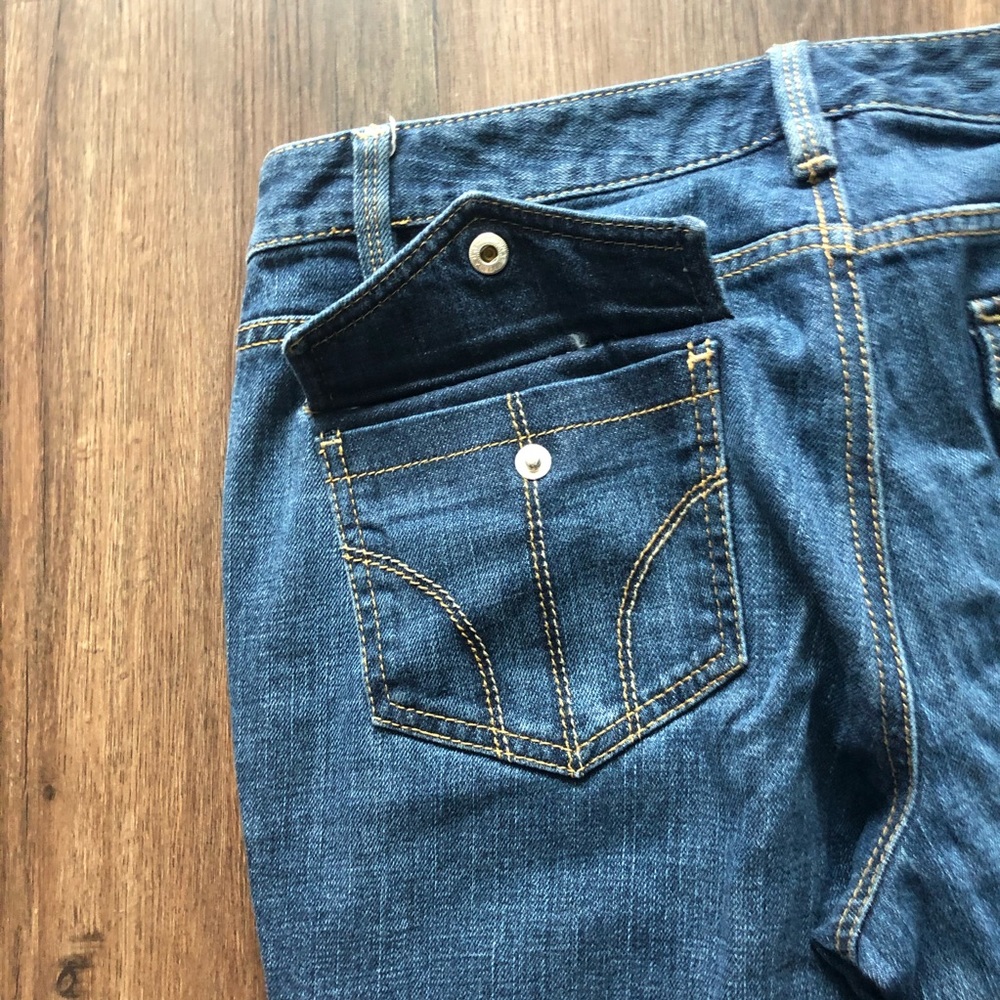 Ann Taylor Loft Modern Flare Jeans Blue Size 8